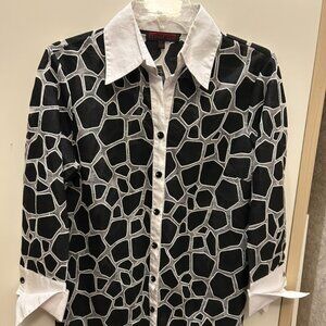 Mishca woman's 3/4 length blouse